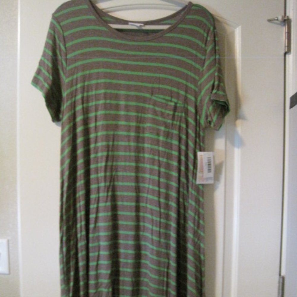 Lularoe Striped Carly Dress